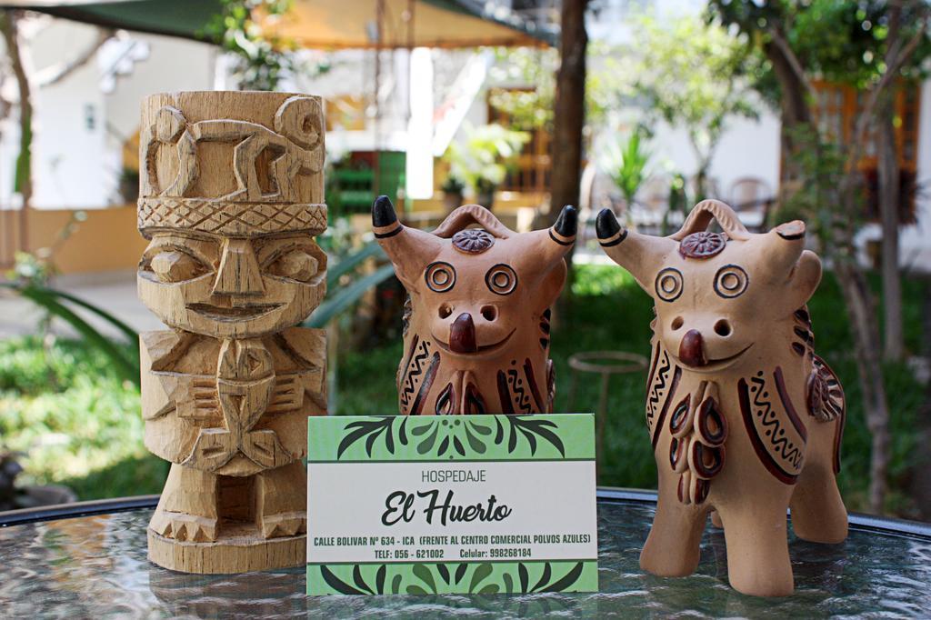 El Huerto Hostel イカ エクステリア 写真